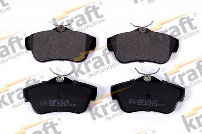 KRAFT AUTOMOTIVE 6015672 -  Комплект тормозных колодок, дисковый тормоз